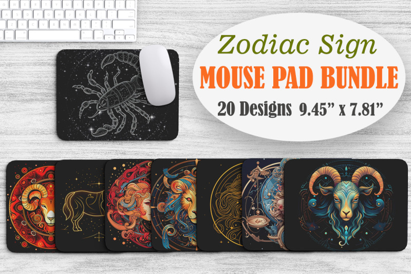 zodiac-sign-mouse-pad-bundle