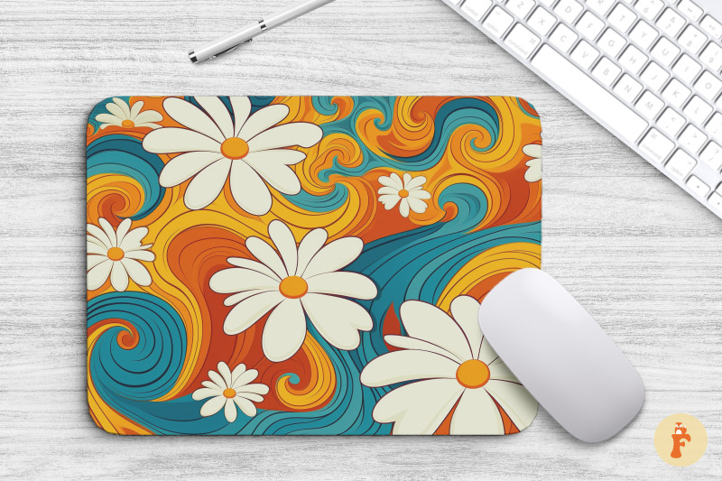 psychedelic-waves-mouse-pad