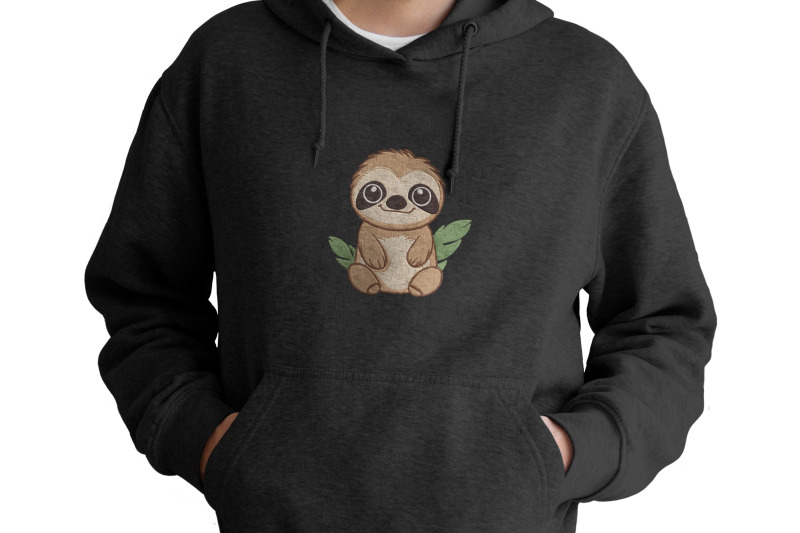 cute-kawaii-sloth-embroidery-design