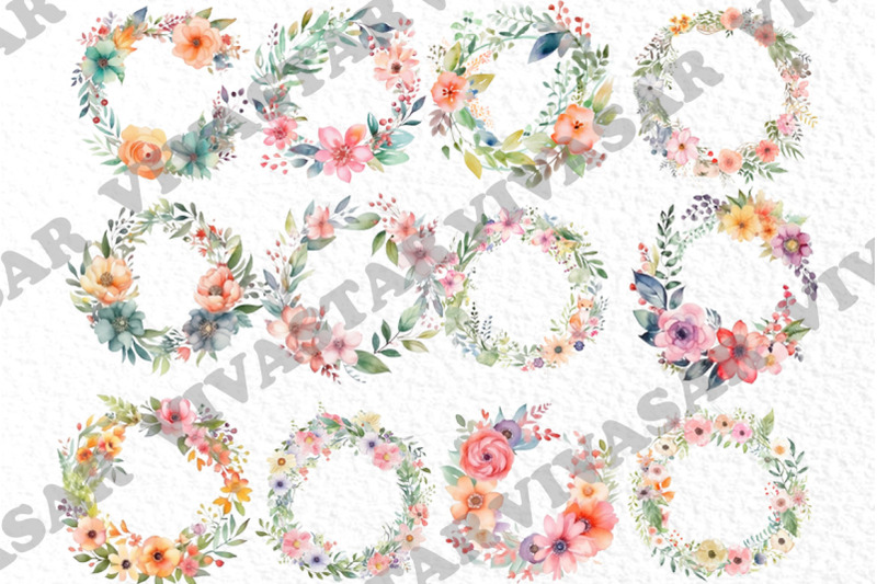 watercolor-floral-wreaths-clipart-cute-wreaths-clipart