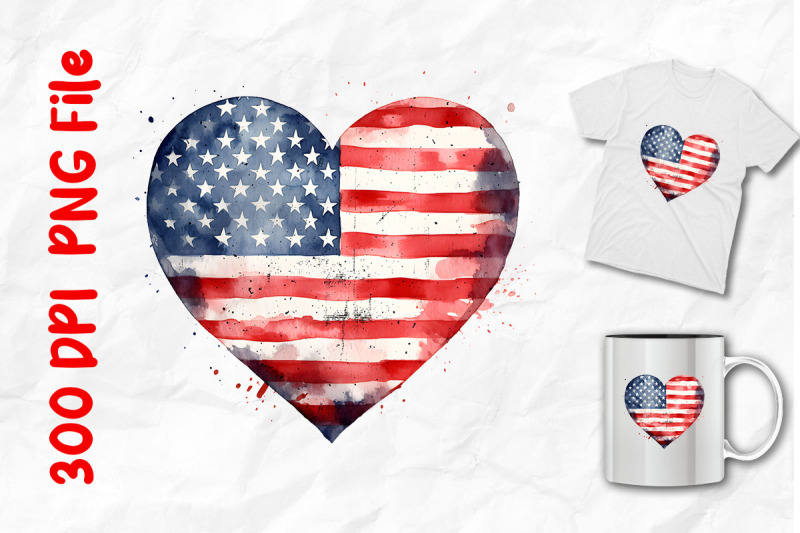 american-flag-heart