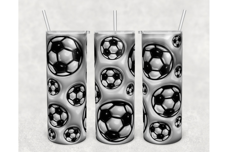 3d-inflated-soccer-balls-tumbler-wrap-20oz-skinny-tumbler-sublimation