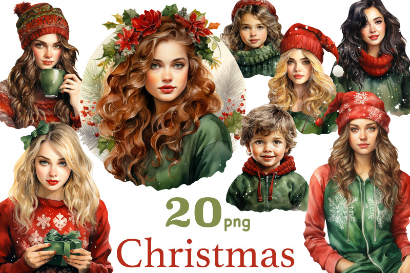 christmas-fashion-girl-clipart-bundle-xmas-sublimation-png