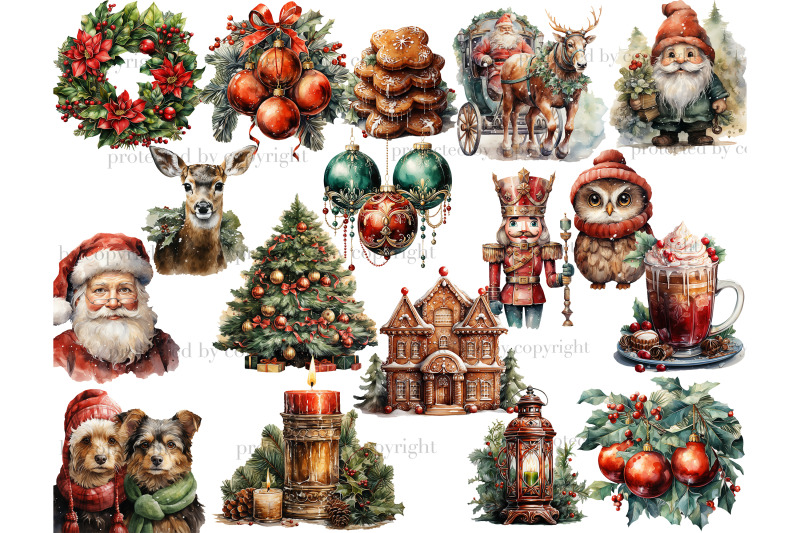 christmas-watercolor-clipart-set-santa-claus-graphics-png