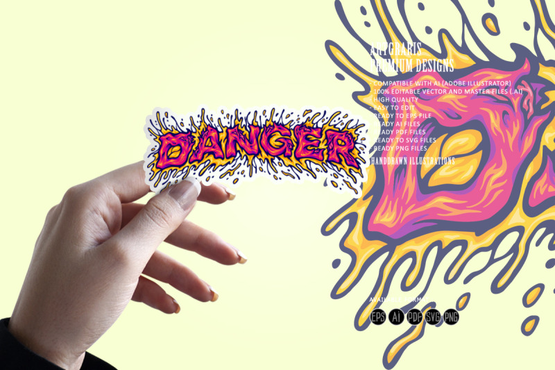 danger-lettering-word-with-splattered-effect