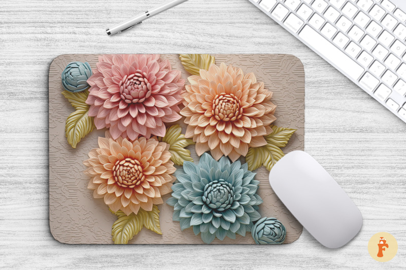 3d-colorful-dahlia-flowers-mouse-pad