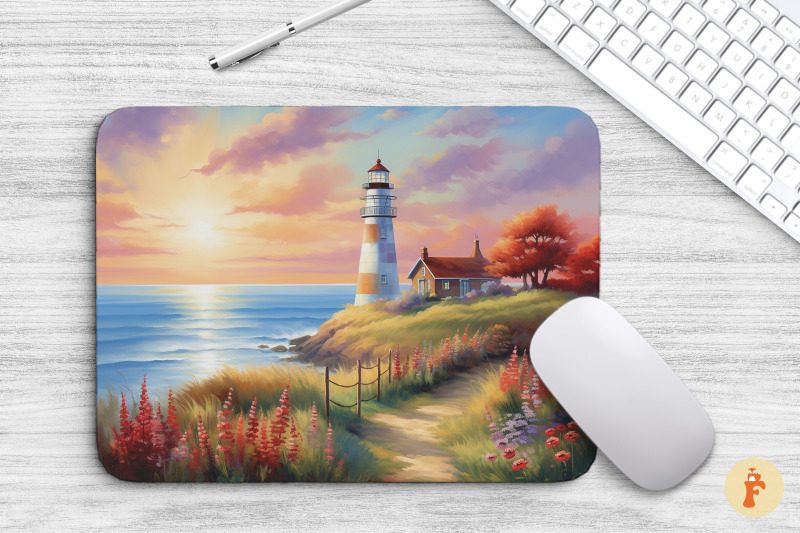 beautiful-lighthouse-mouse-pad-bundle