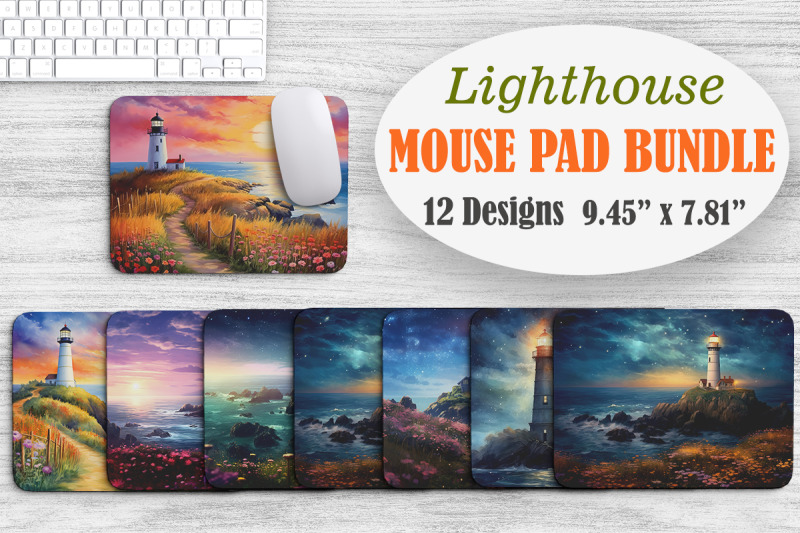 beautiful-lighthouse-mouse-pad-bundle