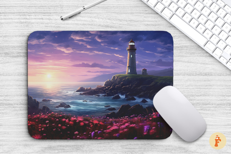 lighthouse-in-early-monrning-mouse-pad