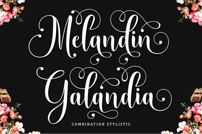 melindan-script-font