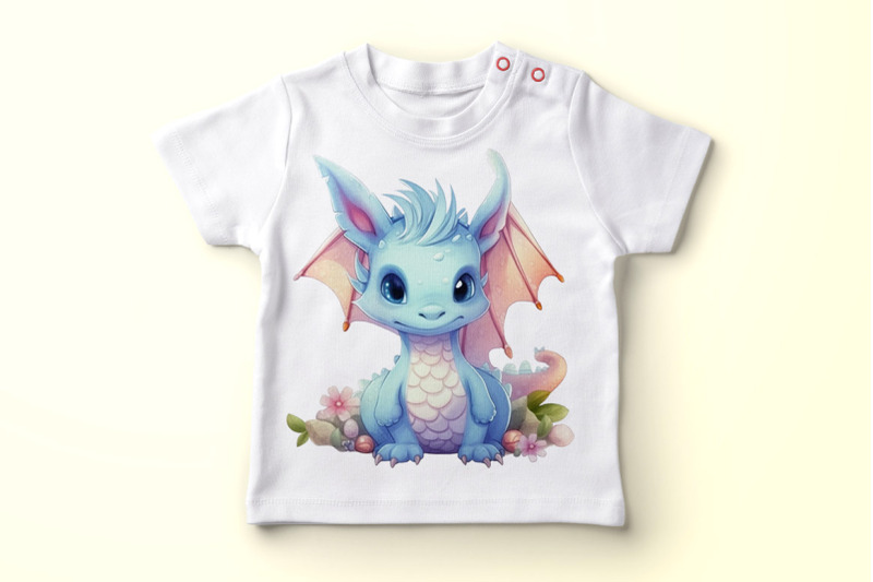 little-dragons-clipart-magical-clipart-kids-clipart-nursery
