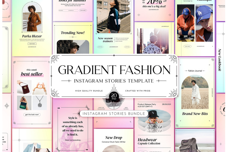 gradient-fashion-instagram-stories