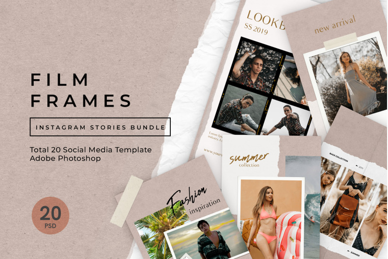 film-frames-instagram-stories-social-media-bundle