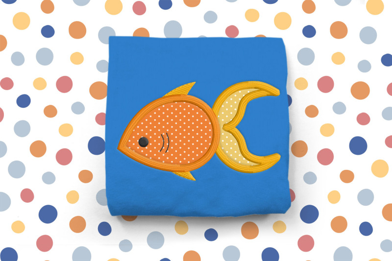 pet-goldfish-applique-embroidery