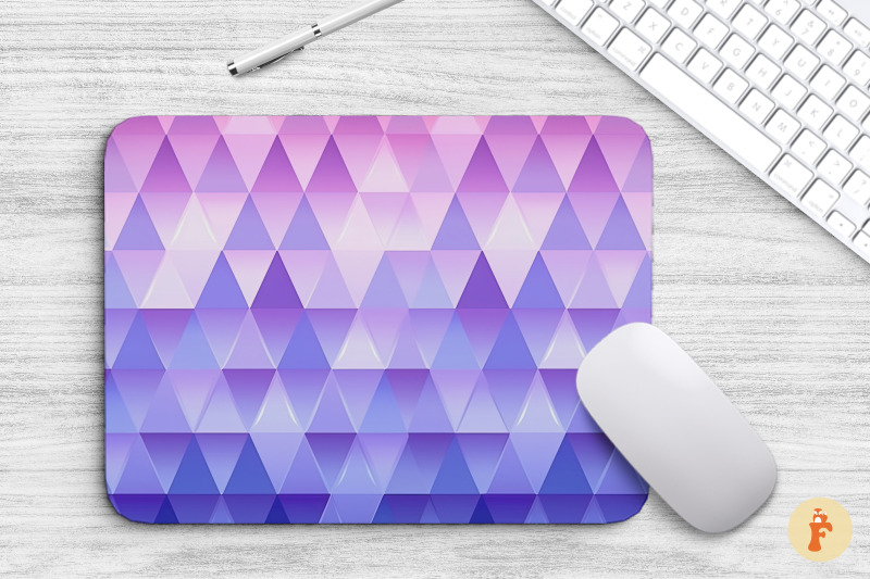 purple-geometric-triangle-mouse-pad