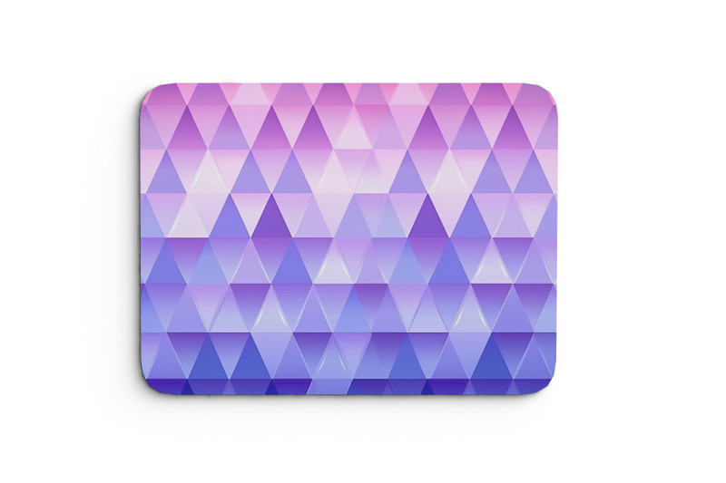 purple-geometric-triangle-mouse-pad