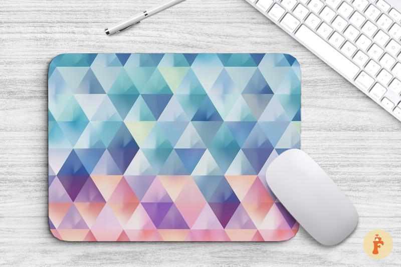 beautiful-geometric-triangle-mouse-pad