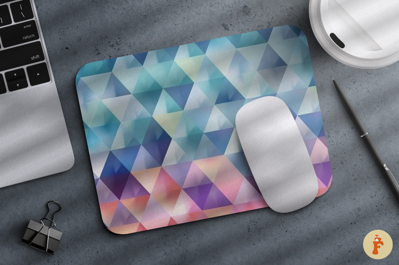 beautiful-geometric-triangle-mouse-pad