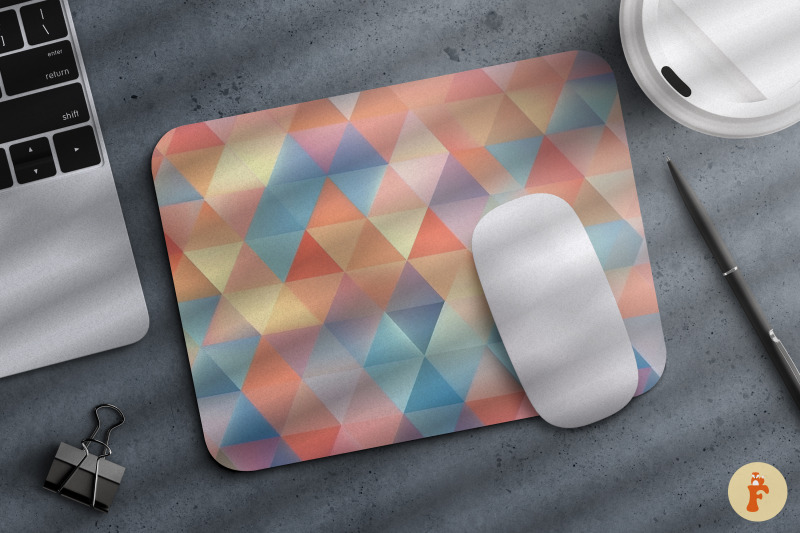 geometric-triangle-mouse-pad