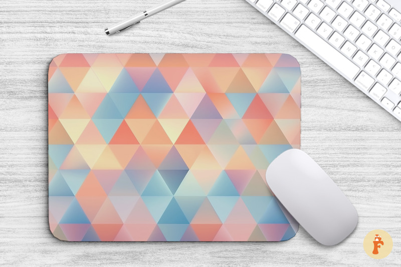 geometric-triangle-mouse-pad