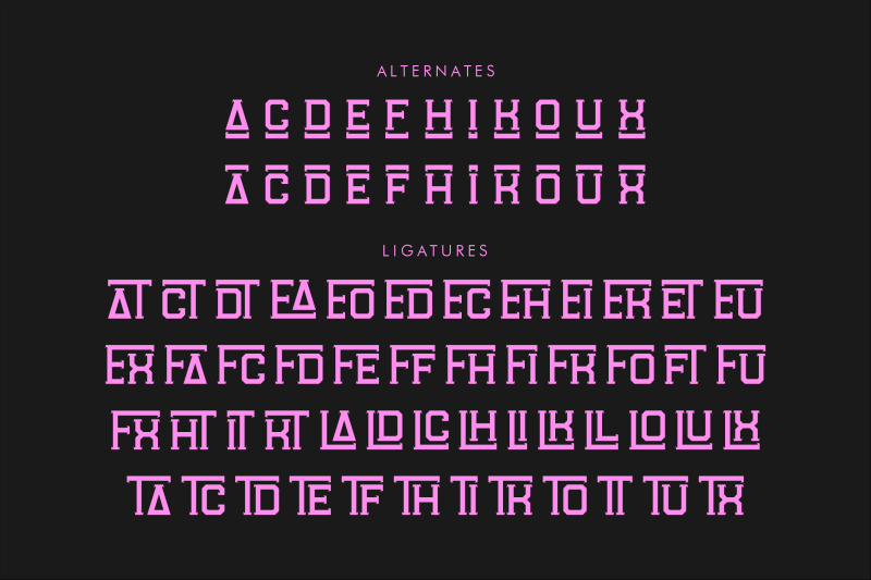 brocket-flaming-typeface