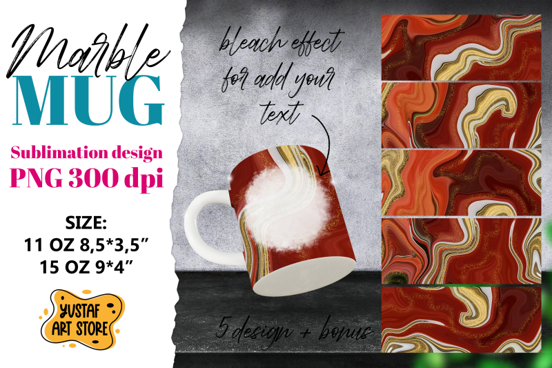 red-gold-marble-sublimation-mug-wrap-bundle-5-png-design