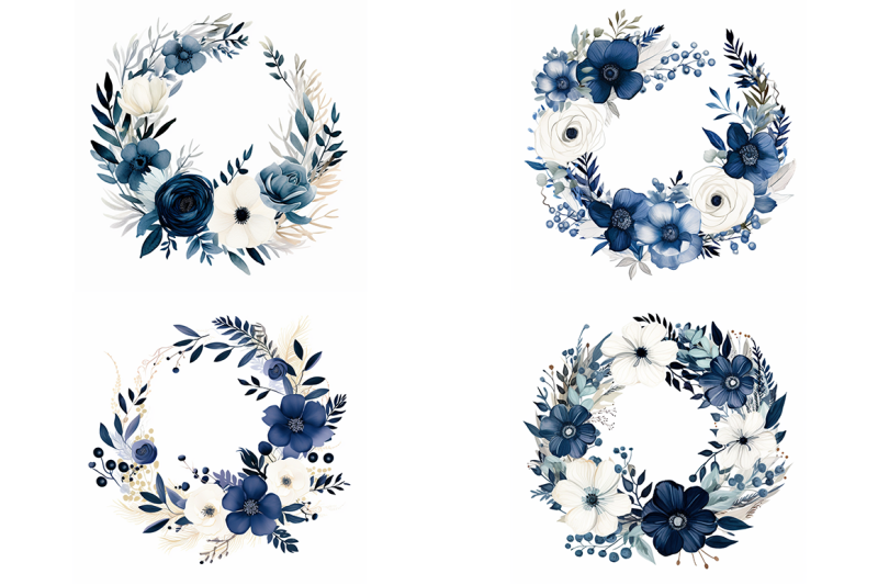 navy-blue-wreaths