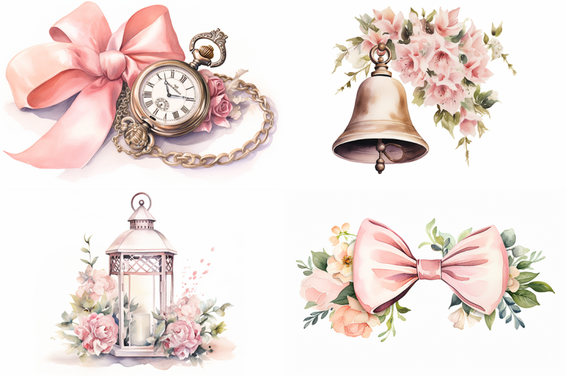 blush-pink-wedding-watercolor-collection