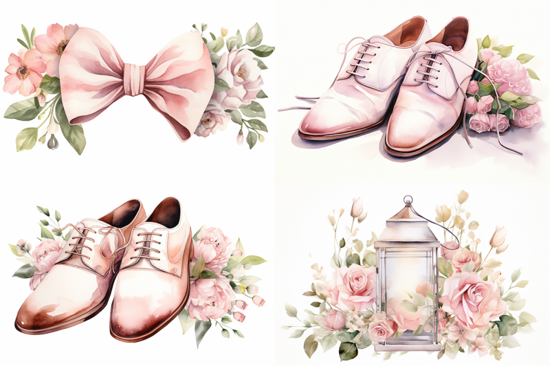 blush-pink-wedding-watercolor-collection