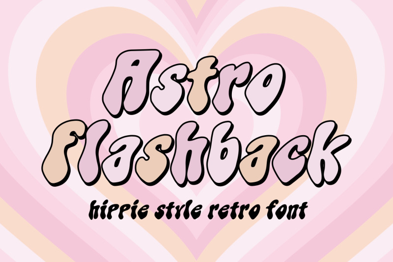 astro-flashback-a-handwritten-retro-font