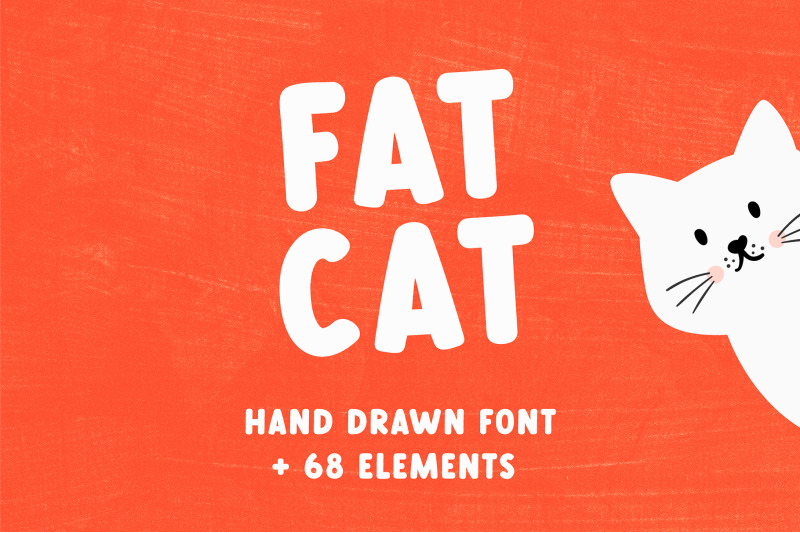 fat-cat-hand-drawn-font