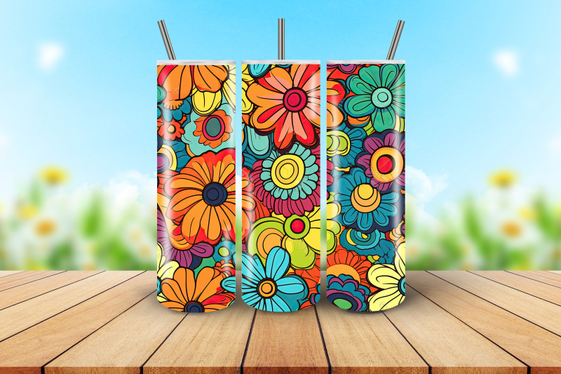 groovy-hippie-flowers-seamless-patterns