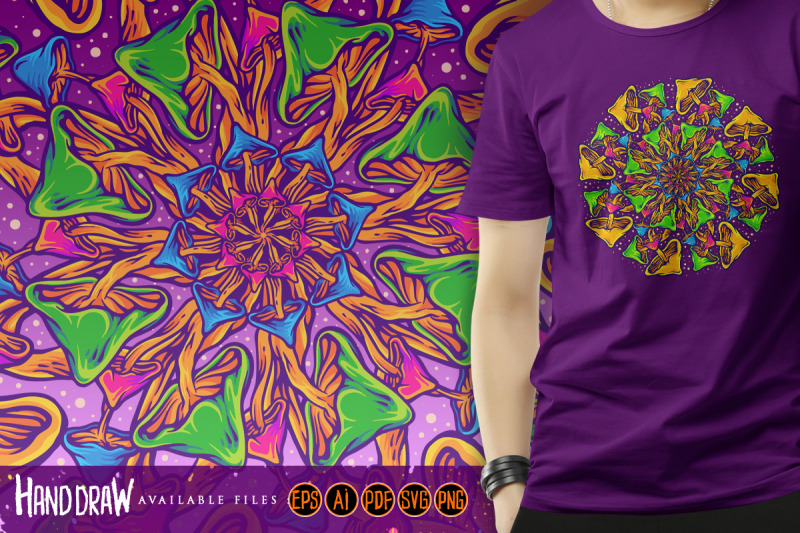 magic-mushroom-mandala-geometry-ornament