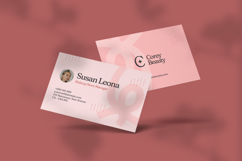 pastel-business-card