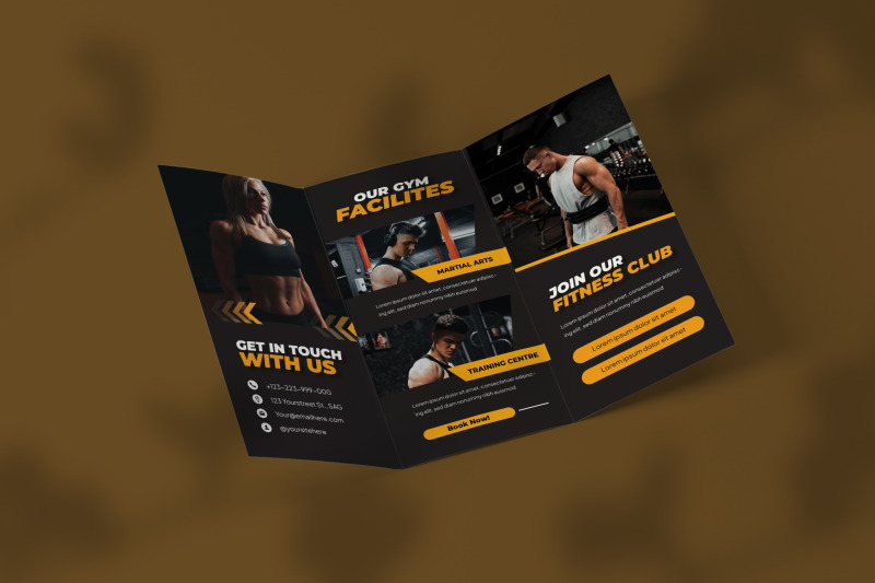 gym-trifold-brochure