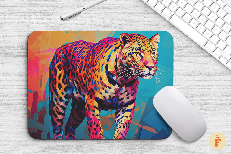 mouse-pad-colorful-leopard