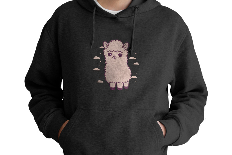 kawaii-llama-embroidery-design