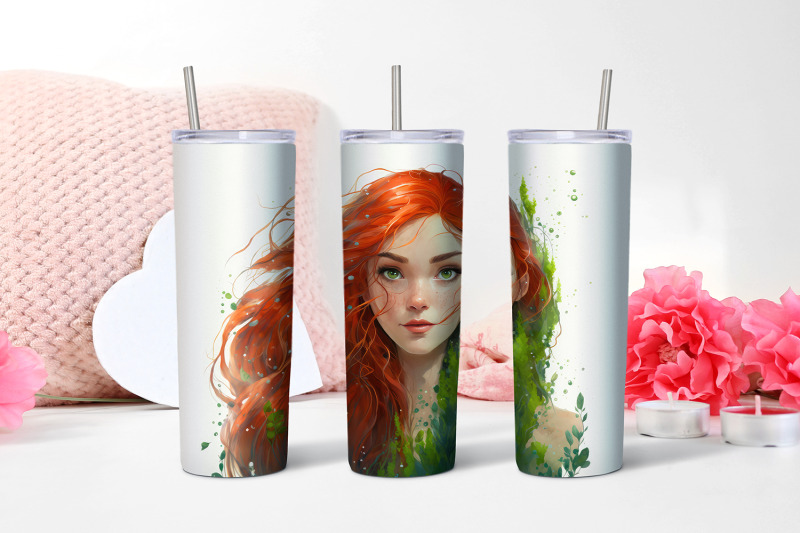 mermaid-tumbler-sublimation-design-ocean-tumbler-wrap