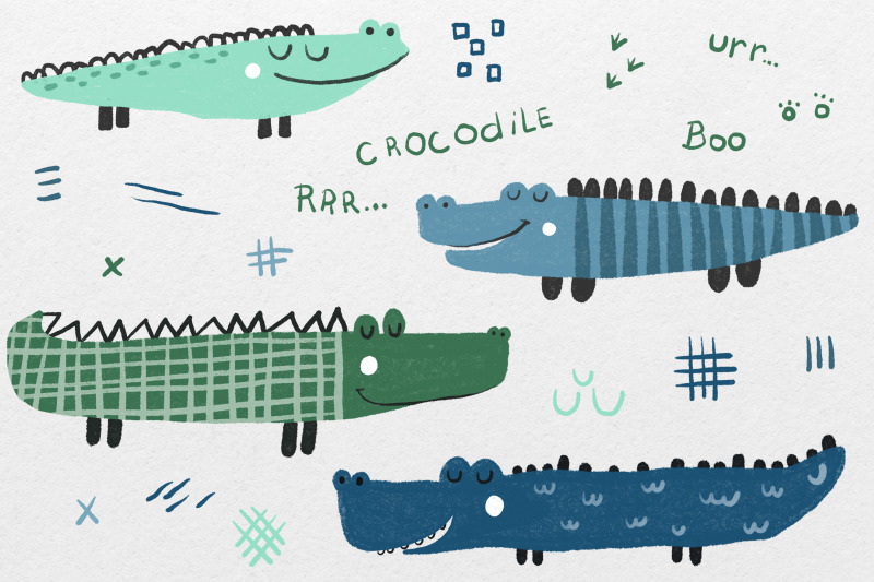 crocodile-clipart-monster