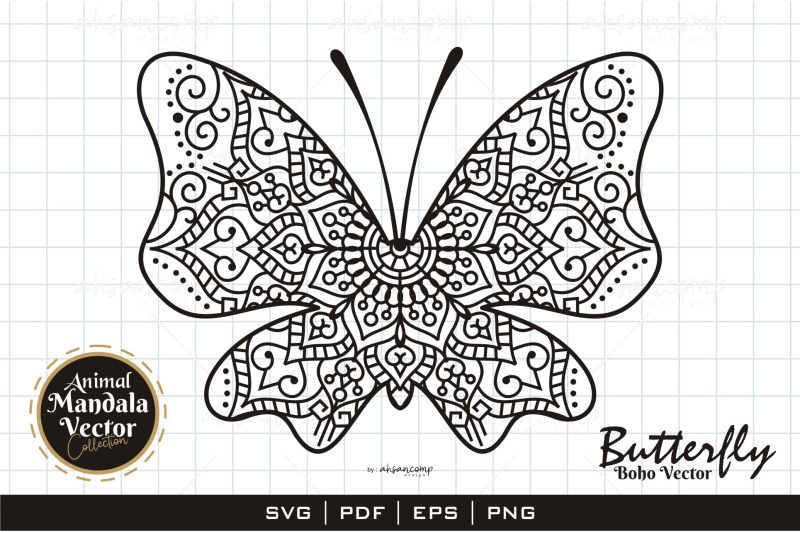 butterfly-2-boho-vector