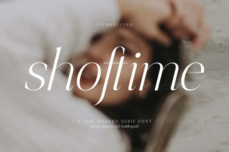 shoftime-typeface