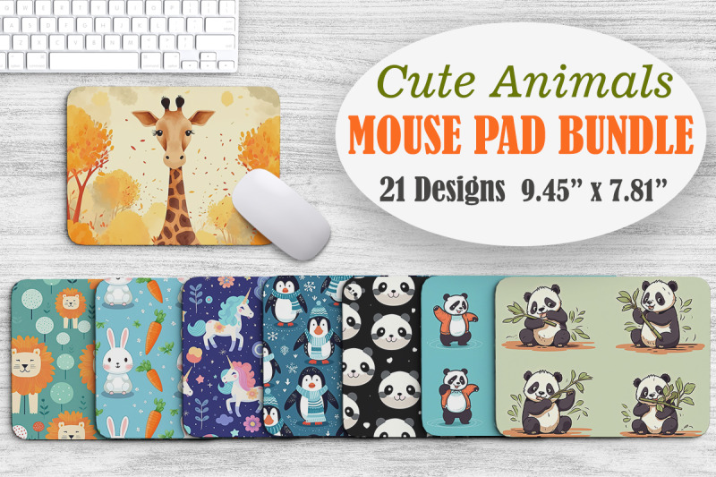 cute-nbsp-animals-mouse-pad-bundle