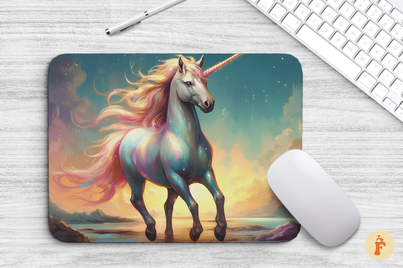 mouse-pad-fairytale-unicorns