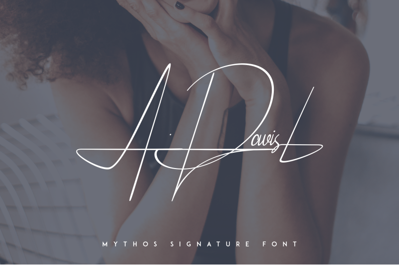 mythos-organic-signature-font