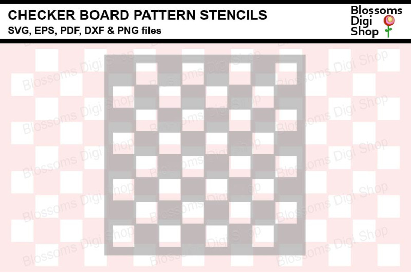 checker-board-pattern-stencils-svg-eps-pdf-dxf-amp-png-files