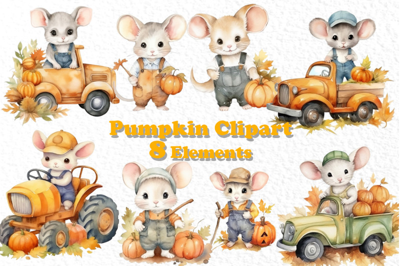 cute-little-mouse-clipart-thanksgiving-clipart-pumpkin-truck