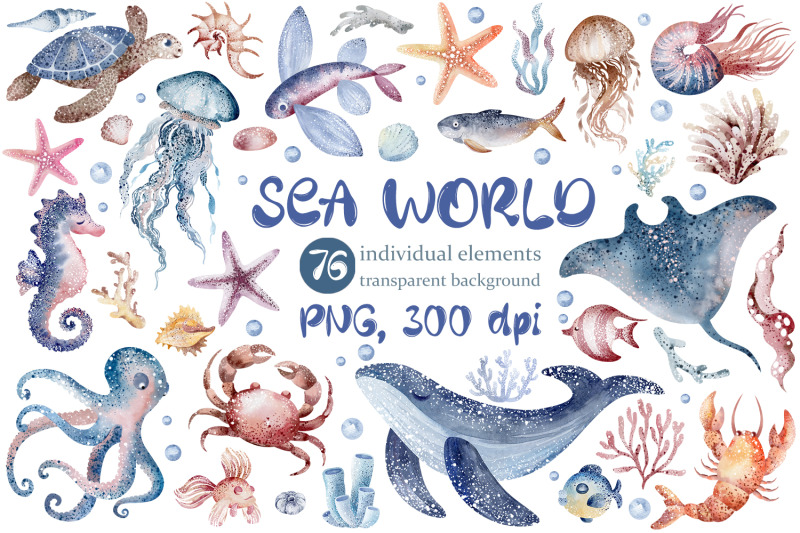 sea-world-watercolor-clipart-76-png-elements
