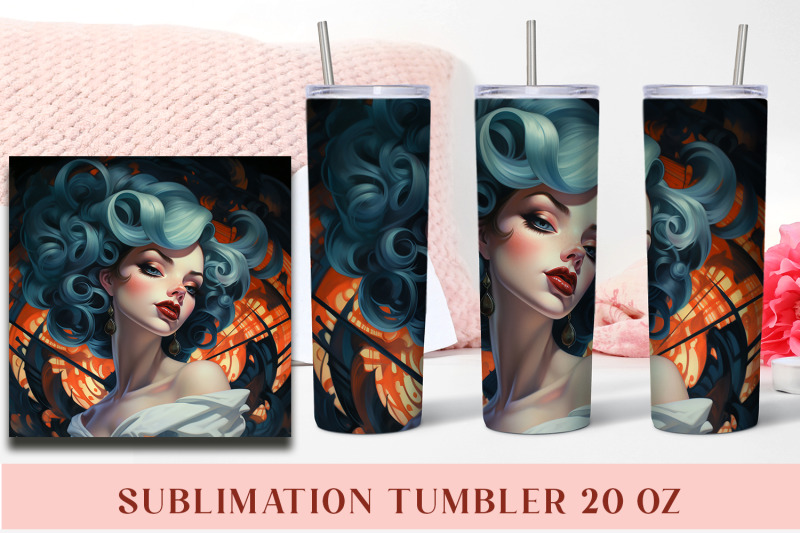 anime-girl-tumbler-sublimation-tumbler-wrap