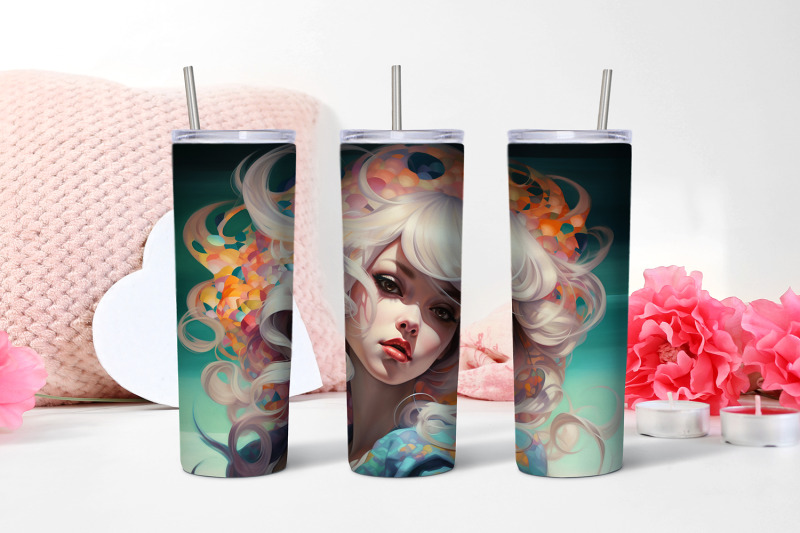 anime-girl-tumbler-sublimation-tumbler-wrap