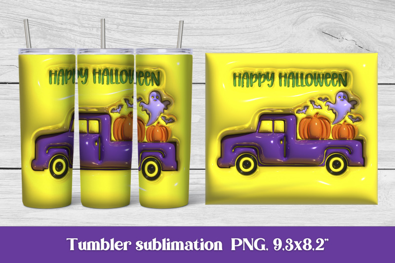 3d-puff-halloween-sublimation-tumbler